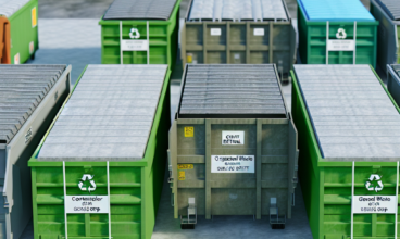 Containerutleie – ypperlig til sortering av alle typer avfall