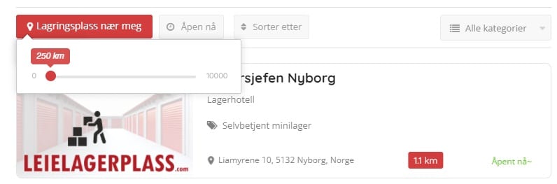 Finn beste lagerplass &ndash; illustrasjon 3