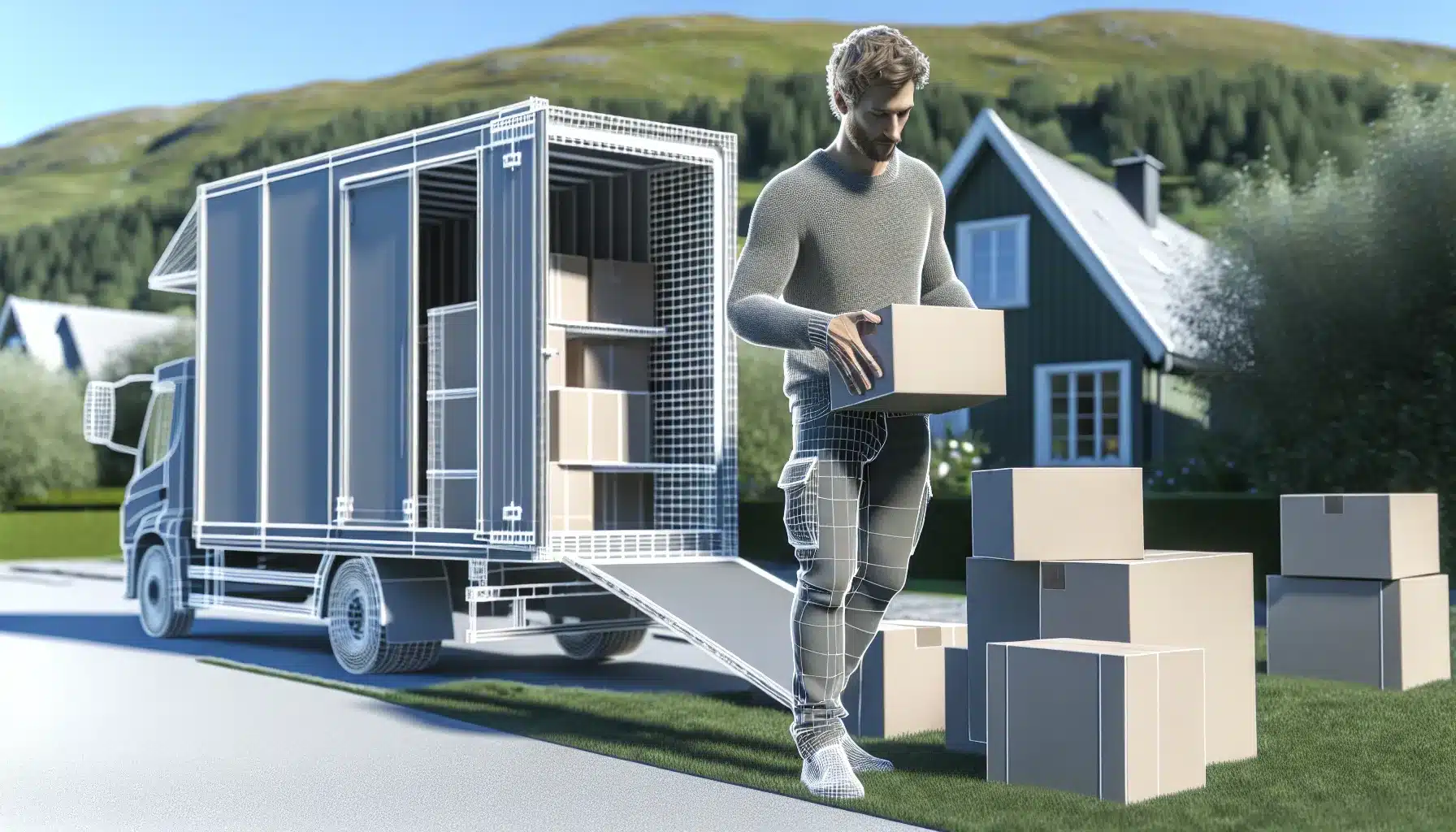 Mobilt minilager: fleksibel og trygg oppbevaring levert rett hjem for privatpersoner og bedrifter &ndash; illustrasjon 1