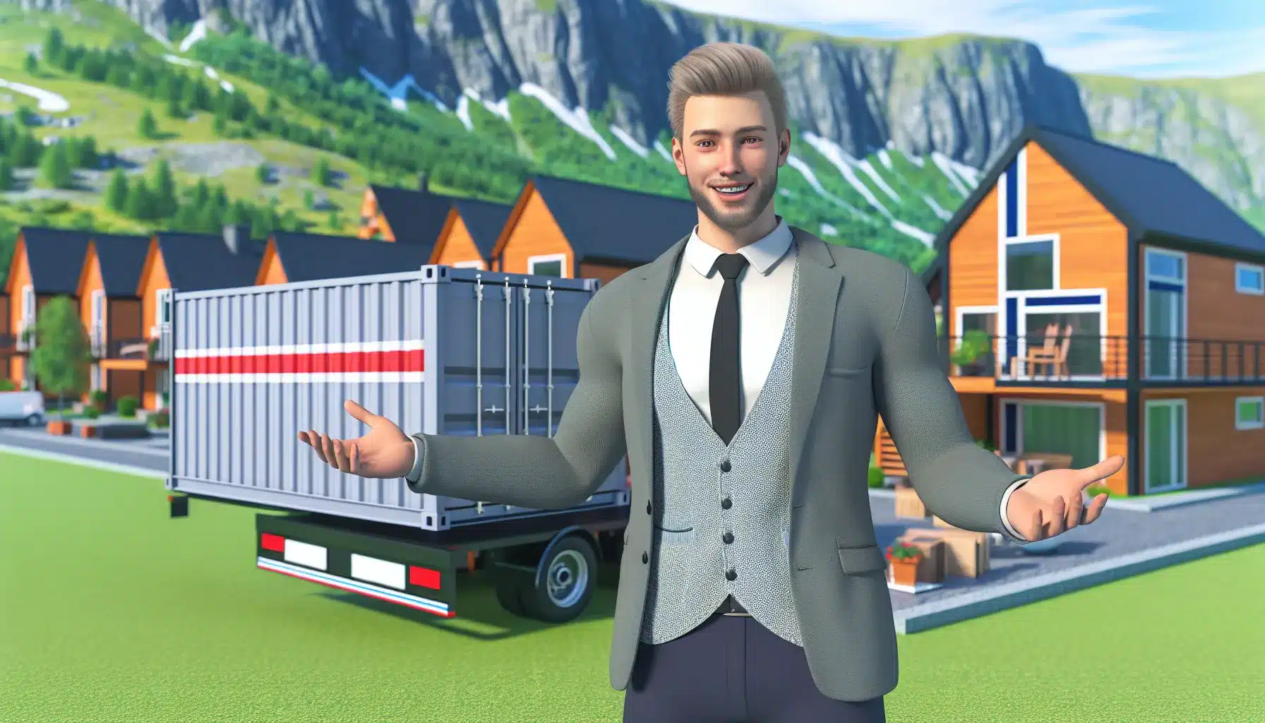 Mobilt minilager: fleksibel og trygg oppbevaring levert rett hjem for privatpersoner og bedrifter &ndash; illustrasjon 2