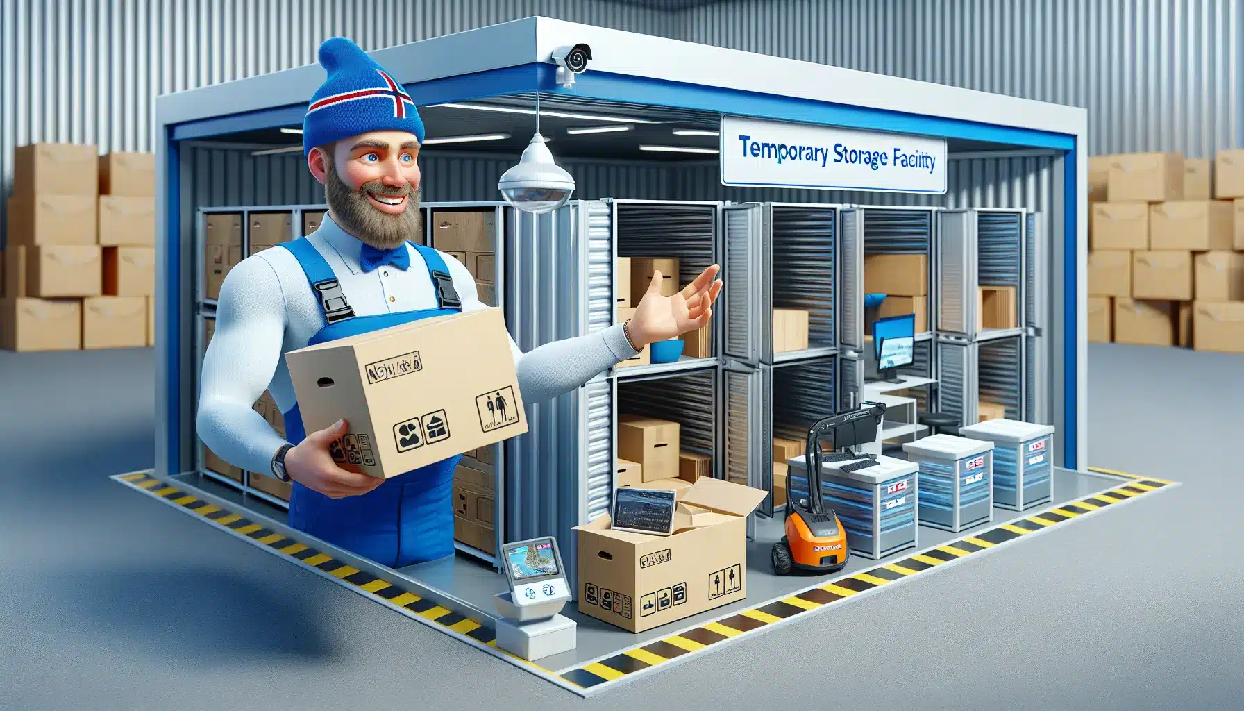 De beste l&oslash;sningene for midlertidig lagerplass under flytting &ndash; sikre, fleksible og rimelige valg &ndash; illustrasjon 1