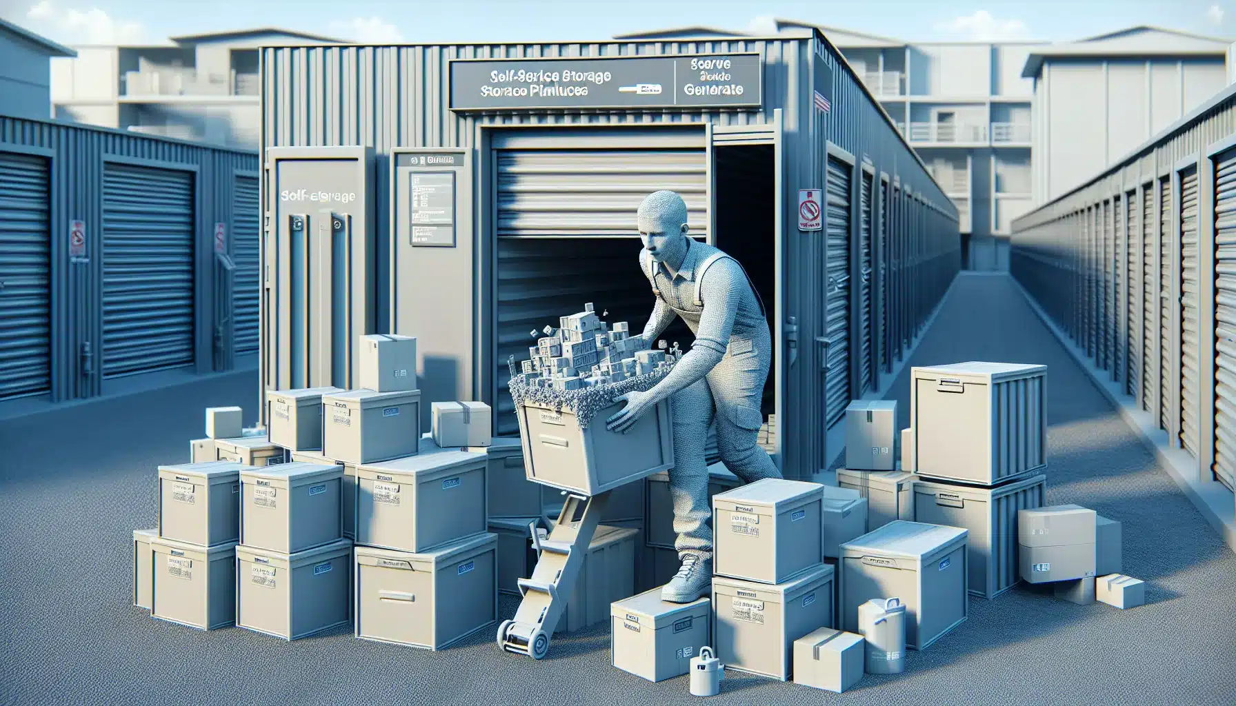 De beste l&oslash;sningene for midlertidig lagerplass under flytting &ndash; sikre, fleksible og rimelige valg &ndash; illustrasjon 2