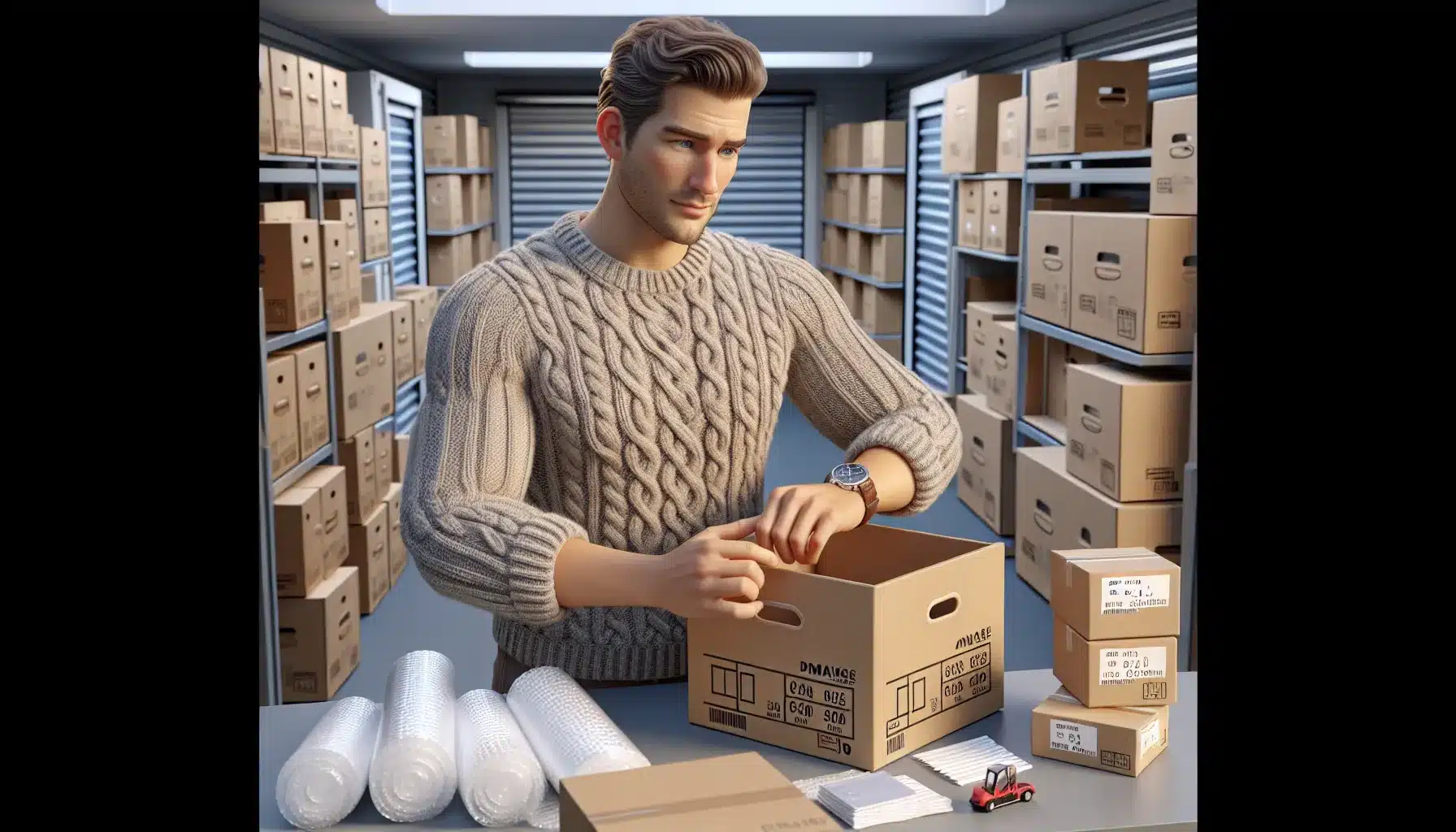 Slik pakker du effektivt for oppbevaring i minilager &ndash; tips for smart lagring og beskyttelse &ndash; illustrasjon 1