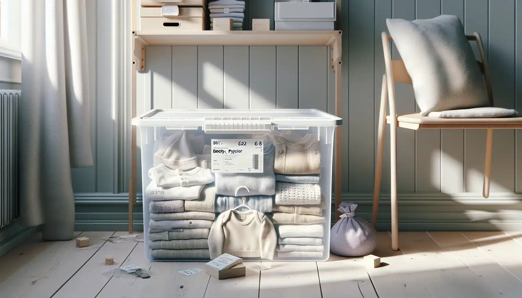 Hvordan oppbevare barneleker og kl&aelig;r for fremtidig bruk &ndash; illustrasjon 2