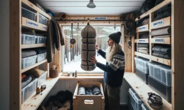 Hvordan oppbevare campingutstyr trygt gjennom vinteren