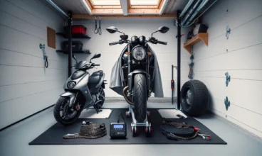 Slik lagrer du motorsykler og scootere trygt gjennom vinteren