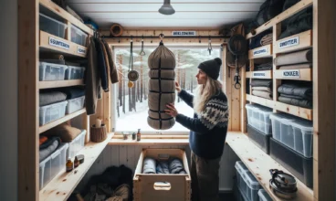 Hvordan oppbevare campingutstyr trygt gjennom vinteren