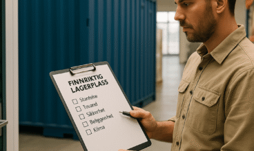 Hvordan velge riktig lagerplass for dine behov: størrelse, sikkerhet, pris og tilgang