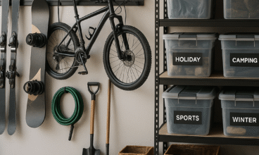 De beste løsningene for lagring av sesongutstyr: Smarte systemer for orden og plass