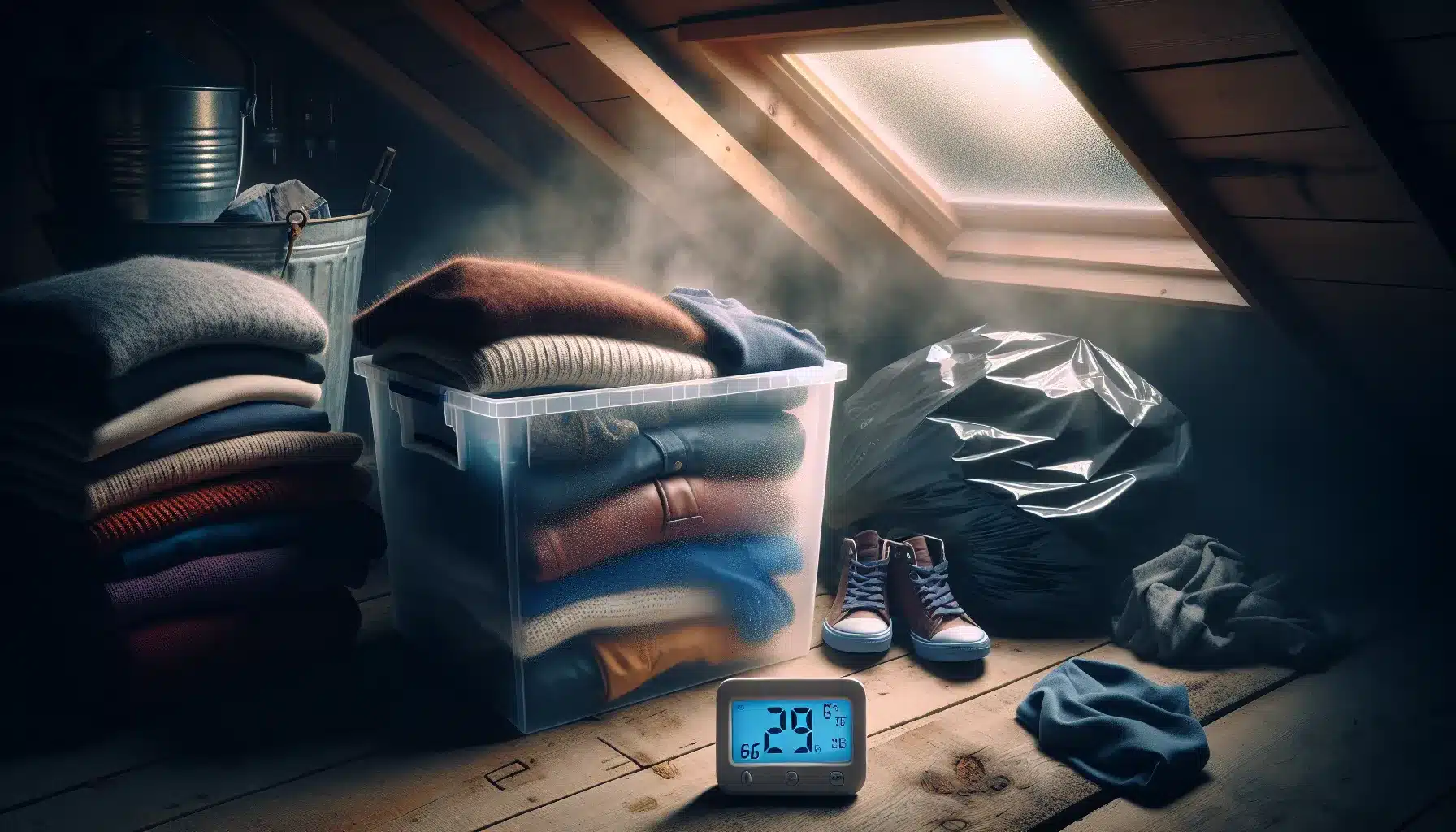 Hvordan lagre sesongkl&aelig;r uten &aring; f&aring; mugg eller lukt &ndash; illustrasjon 1